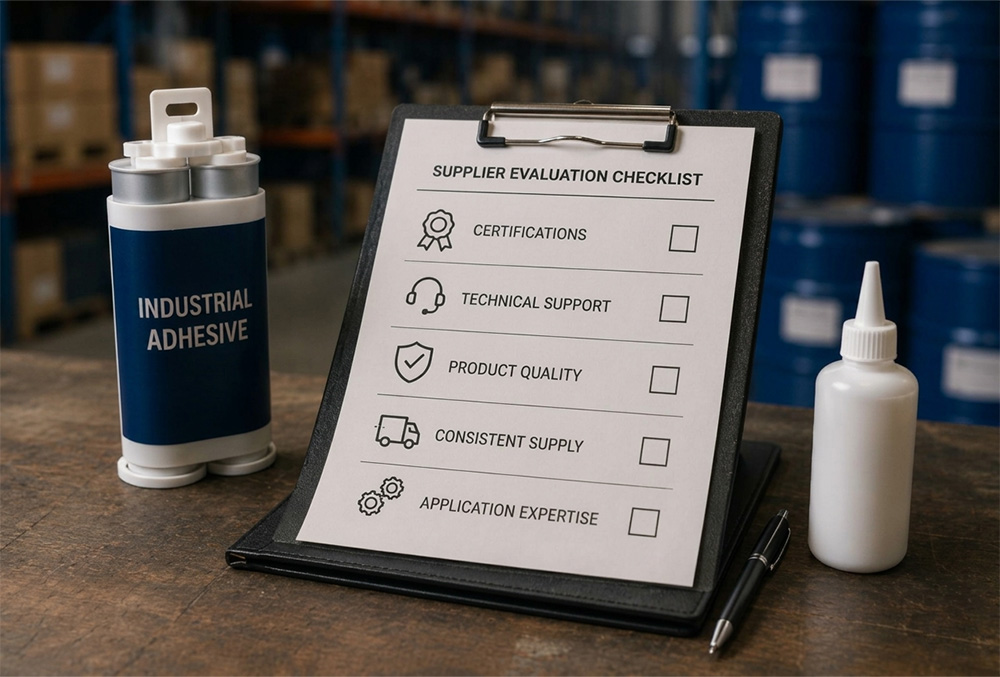 Checklist for choosing adhesive supplier