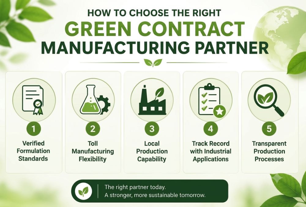 Ways to choose green contract manufacturing partner for industrial adhesives