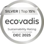 EcoVadis rating badge listed among Affluent Cycle Industries certifications